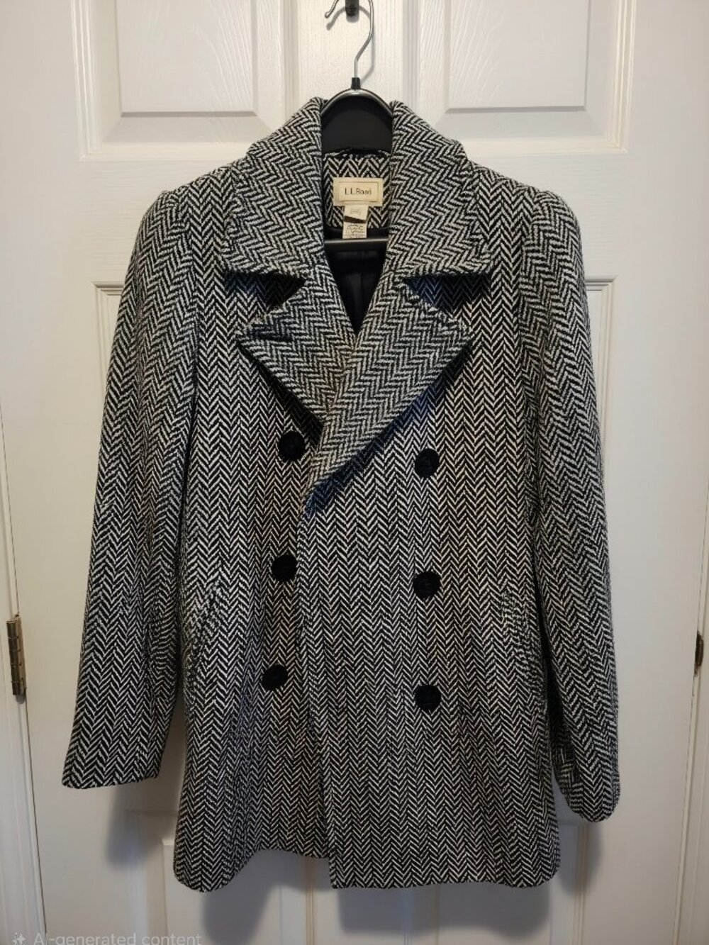 LL Bean Wool Pea Coat